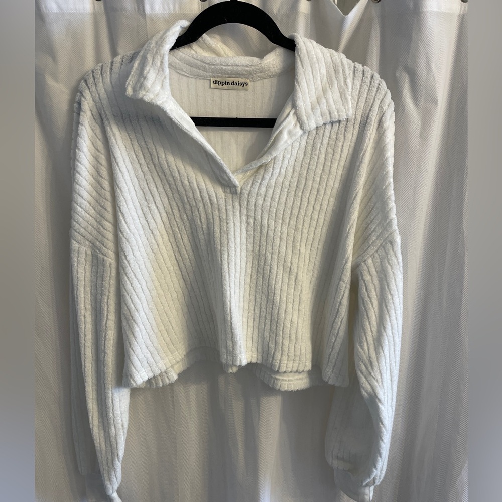 Dippin' Daisy's Classic White Knit Top